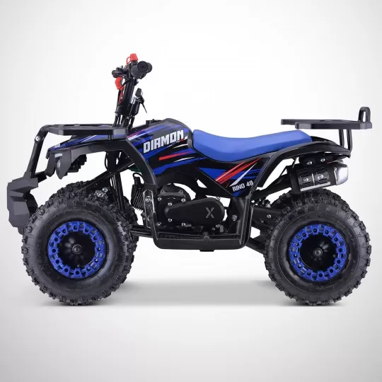 Pocket quad 49cc Bleu Rino Diamon – Image 6